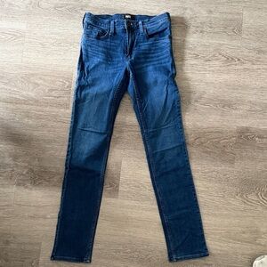 PAIGE Dark Blue Skinny Jeans